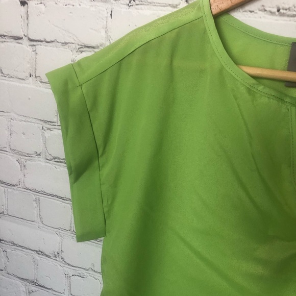 🌸ARYN K Cap Sleeve Solid Top Size Medium - Picture 3 of 6